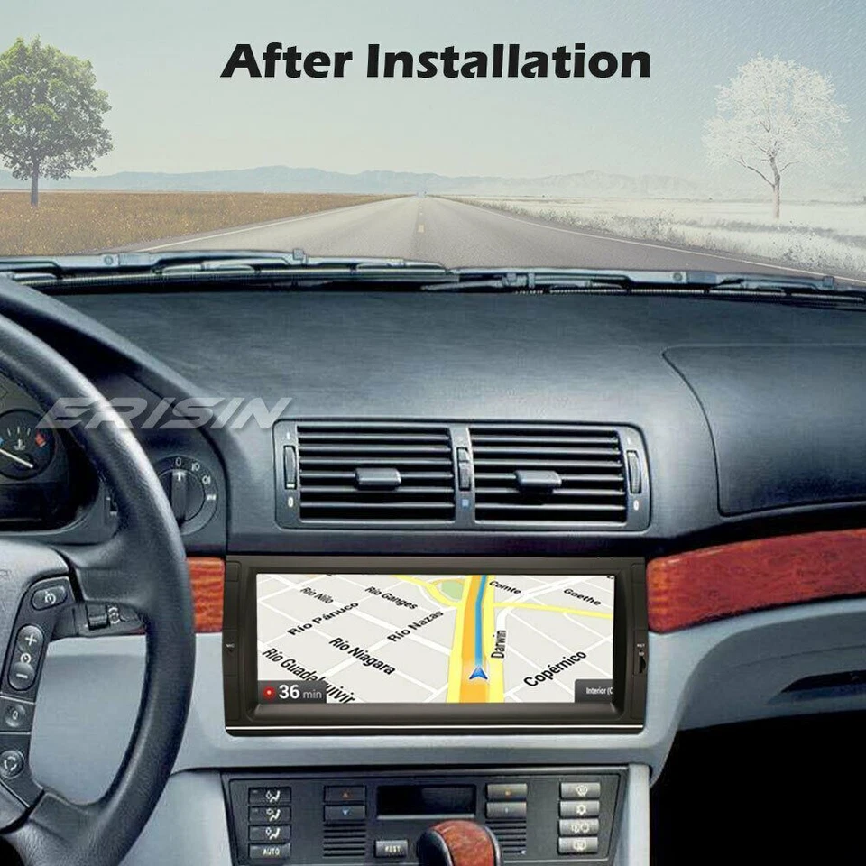 8-Kern 10.25" Android 10.0 GPS Autoradio Navi BMW 5er X5 E53 E39 M5 CarPlay DSP - Bild 2 von 4