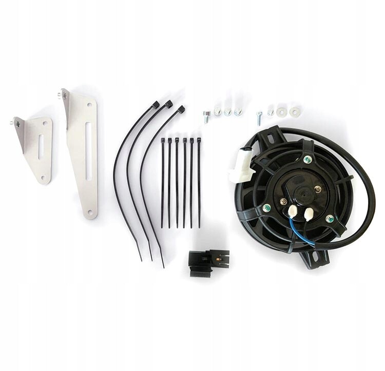 Kit ventilateur de radiateur complet avec relais pour moto KTM TPI 150/300