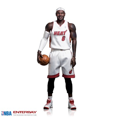 hot Enterbay NBA Masterpiece Miami Heat LeBron James 1/6 hot Enterbay NBA Masterpiece Miami Heat LeBron James 1/6