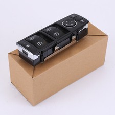 F&uuml;r Mercedes W176 W246 W166 C117 OEM Fensterheberschalter Fahrerseitig Schwarz 