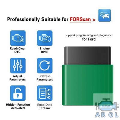 Vgate vLinker FD+ ELM327 Bluetooth 3.0 Scanner OBD2 Car Auto Diagnostic Tool.