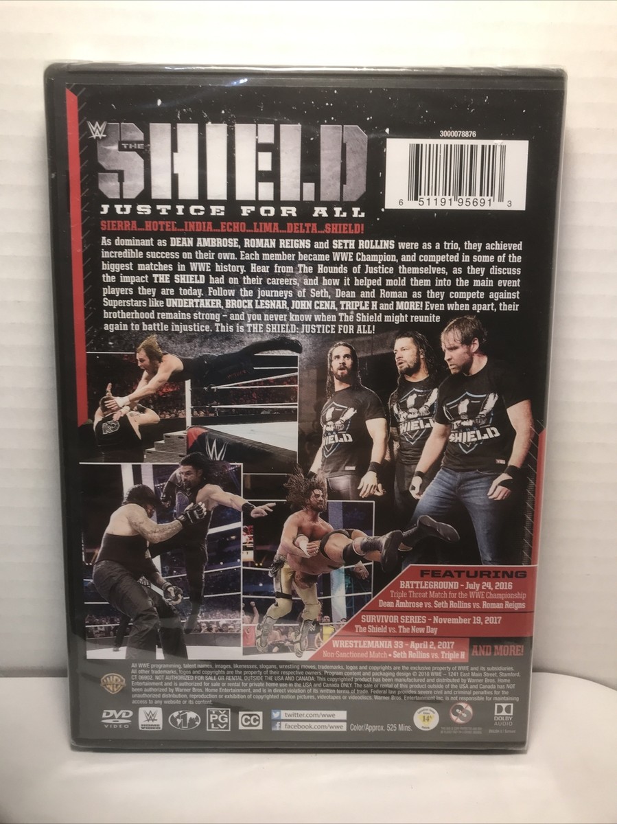 WWE: the Shield: Justice for All (DVD) for sale online