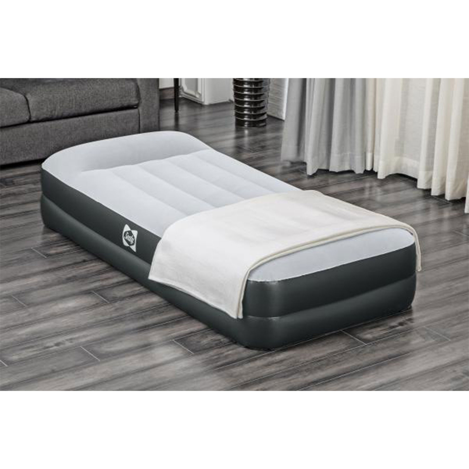 Sealy Tritech Twin Sized 16" Air Mattress Bed 2 Person w/BuiltIn AC