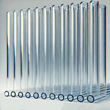 12 mm Premium Borosilicate Clear Glass Blowing Tubes 12 mm OD 2.2mm