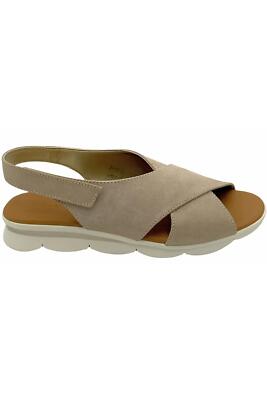 The Flexx Leather Cross Band Back-Strap Sandals Capri Dune