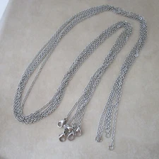 5 stainless steel 23.6 inch chains 2mm cable
