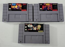 S-84 VINTAGE ORIGINAL NINTENDO SNES SUPER STAR WARS C2: JUDGEMENT CLAY ETC