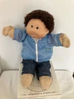 Vintage Cabbage Patch Kids boy Doll 1985 Xavier Roberts Windbreaker jeans