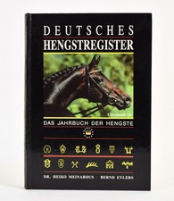 Deutsches Hengstregister 1992 1993 Jahrbuch Hengst Eylers Buch schwarz 1992/93