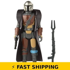 Star Wars Retro The Mandalorian 3.75-Inch Action Figure Toy