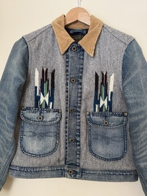 RRL Double RL Ralph Lauren Cowboy Western Denim Jacket