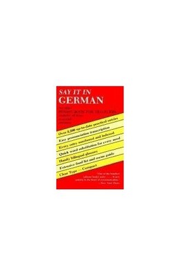 Say It in German (Dover Language Guides Say It Series) - Paperback - VERY GOOD