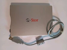 Vintage Q-Stor External USB Floppy Disk Drive 