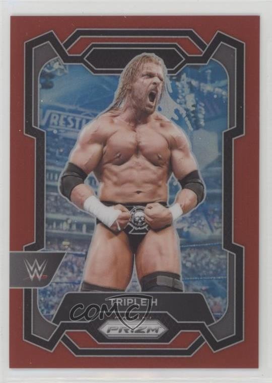 2024 Panini Prizm WWE Red Prizm 276/299 Triple H #135 2d8