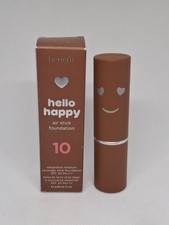 Benefit Hello Happy Air Stick Foundation Shade 10 Full Size 8.5g Rare Boxed x1 