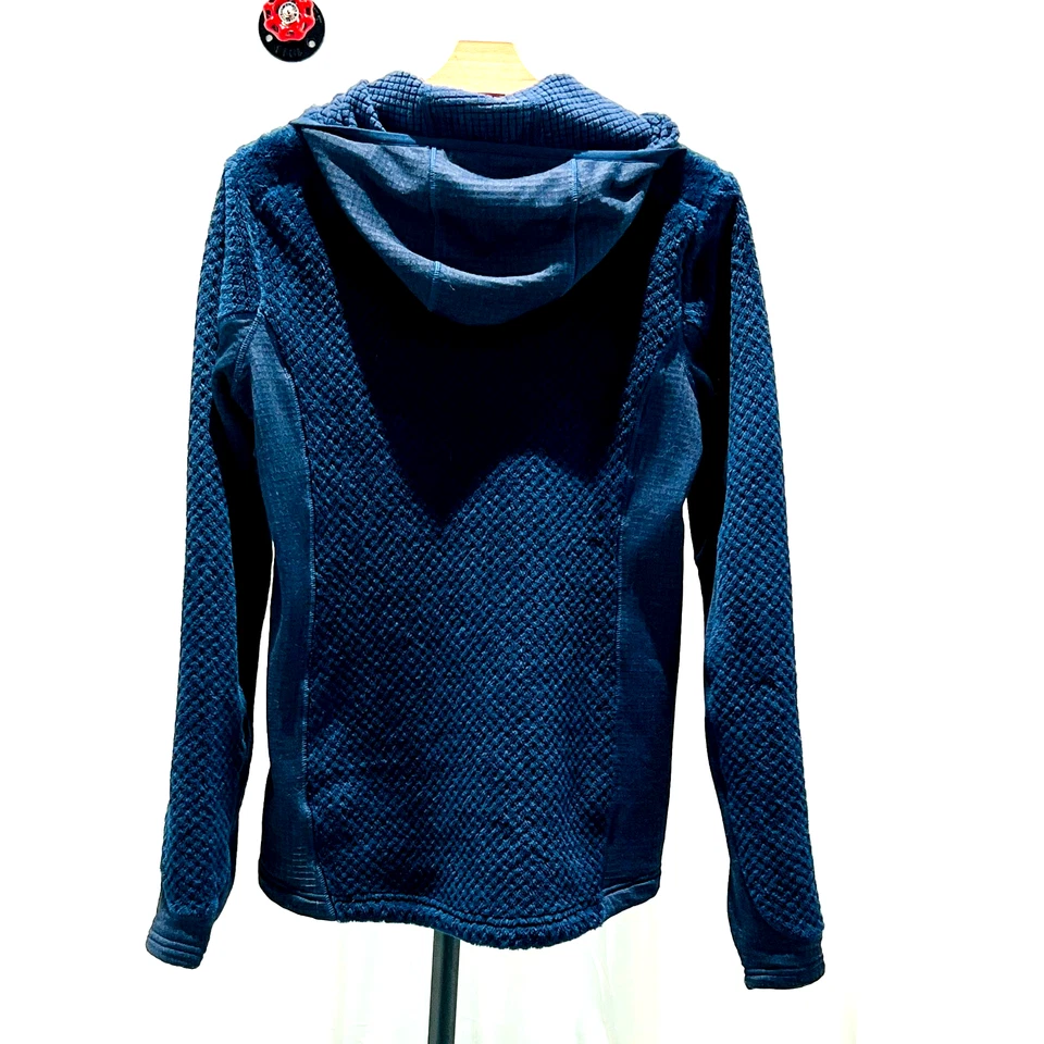 Talla 10W Montane Wolf Sudadera con Capucha Chaqueta Polar Azul Polartec Termo Rejilla Tela Bolsillo Foto 4 de 4