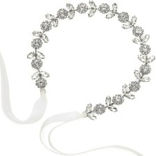 Crystal Bridal Headband Hair Band Headwear Handmade Jewelry Wedding Accessories