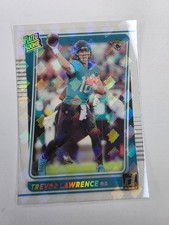 2021 Clearly Donruss Trevor Lawrence RATED ROOKIE LOGOS SSP RC Jaguars 