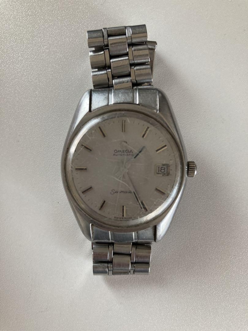 Omega Seamaster Stainless Steel Luxury Dive Watch