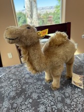 Steiff Dromedary Camel   Single Hump   Original Button in Ear  Tags