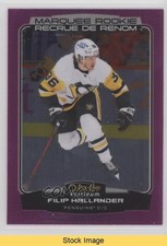 2022-23 O-Pee-Chee Platinum Marquee Rookies Matte Pink Filip Hallander READ 0y59