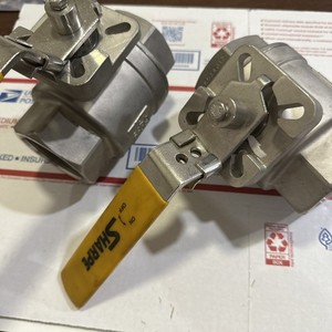 Qty 2 Sharpe Stainless Ball Valve  2” Fnpt