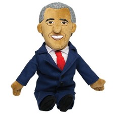 Little Thinkers Barack Obama Plush Doll Unemployed Philosophers Guild 06619