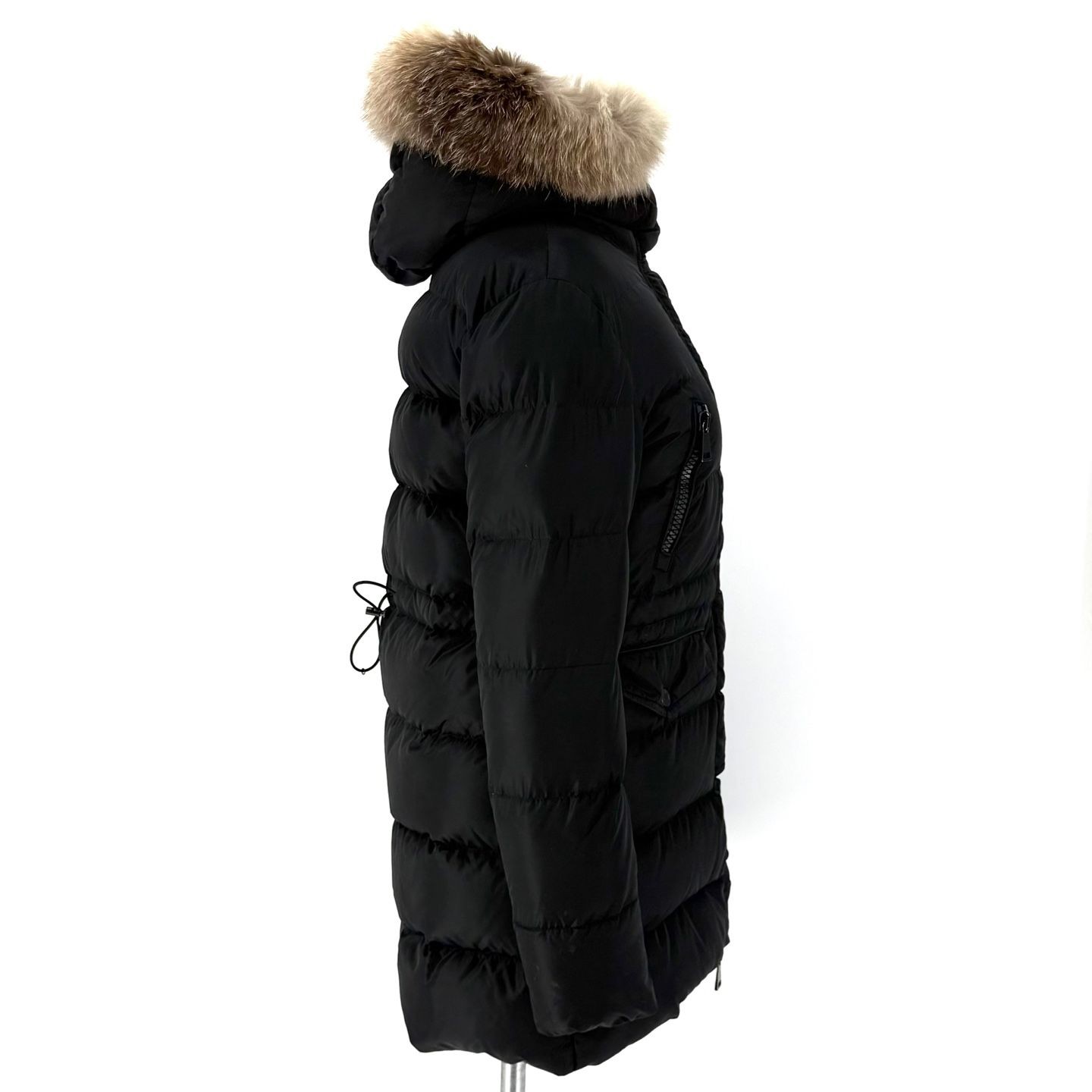 Moncler Fragonnette Fox Fur Women's Long Down Jacket 149300217 thumbnail 5