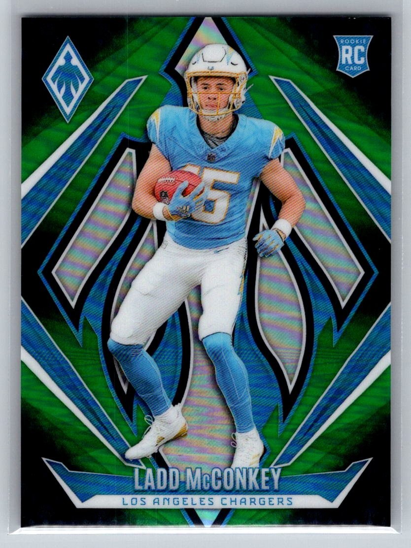 2024 Panini Phoenix #216 Ladd McConkey Green Rookie /199