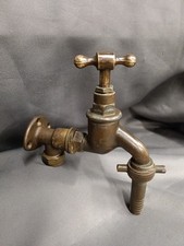 BRASS GARDEN TAP, RECLAIMED &  REFURBISHED BRASS GARDEN TAP