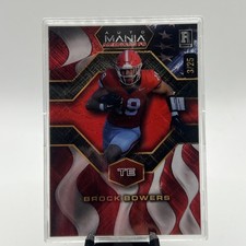 BROCK BOWERS -3/25-2024- ROOKIE CARD!