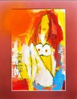 original COCA COLA CAT colorful PAINTING POP ART Recycle SWARTZMILLER DNA SIGNED — photo 7