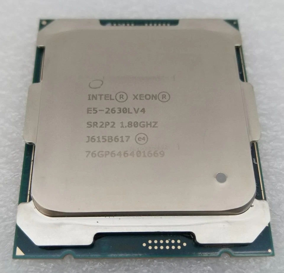 Intel Xeon E5 2630LV4 CPU Processor SR2P2 10 Cores 25MB Cache 2.90GHz LGA2011-3 - Image 2 of 2
