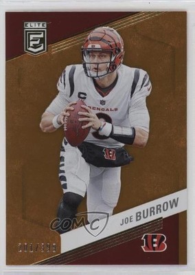 2023 Panini Donruss Elite Orange 201/399 Joe Burrow #52 16wc