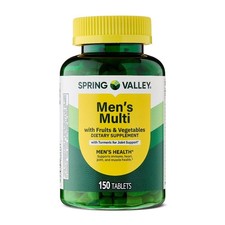 Men's Multivitamin Multimineral Supplement Tablets for Daily Health 150 Count
