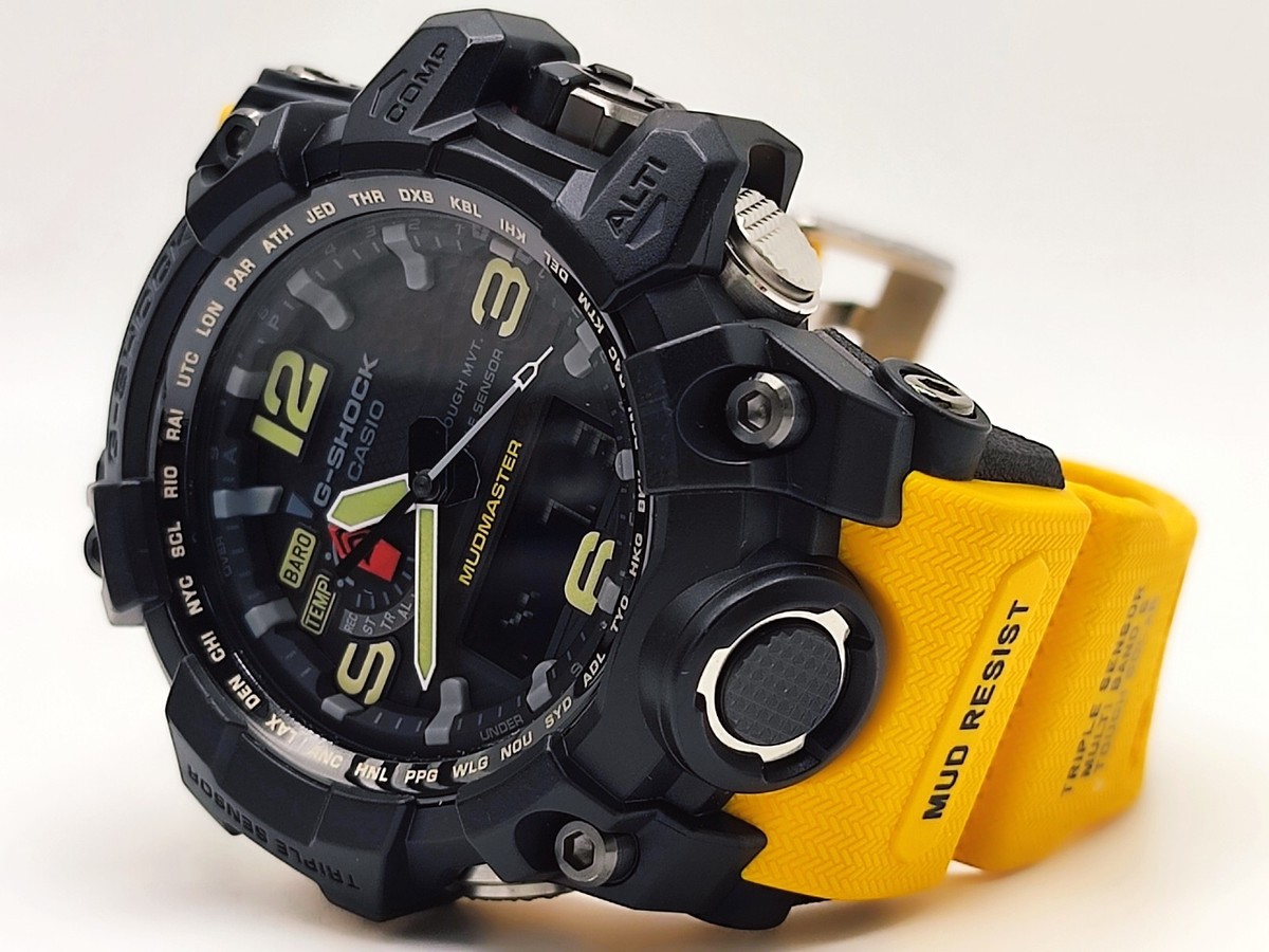 Casio G Shock GWG-1000-1A9JF MUDMASTER Watch Triple Sensor Wave