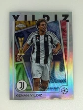 2024-25 Topps Chrome UEFA UCC Kenan Yildiz Hero Variation Case Hit Rookie SSP