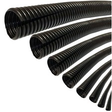 Tubo corrugato aperto 21mm x 3m, protezione cavi, isolamento, guaina isolante