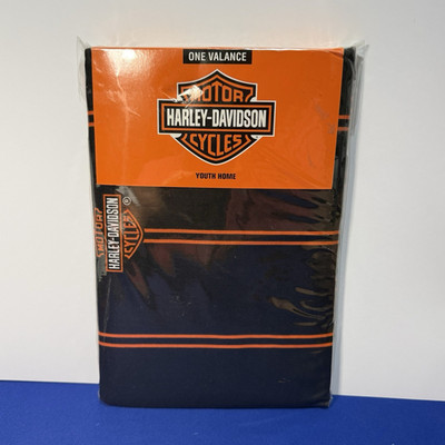 Rare VTG 2008 Harley-Davidson Flame Rider Fireball Series Valance  84 x15  New