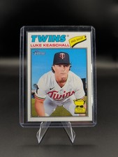 Luke Keaschall 2026 Topps Heritage #116 Gold Cup Minnesota Twins