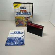 TIME SOLDIER SMS SEGA MASTER SYSTEM 1988 COMPLETE!