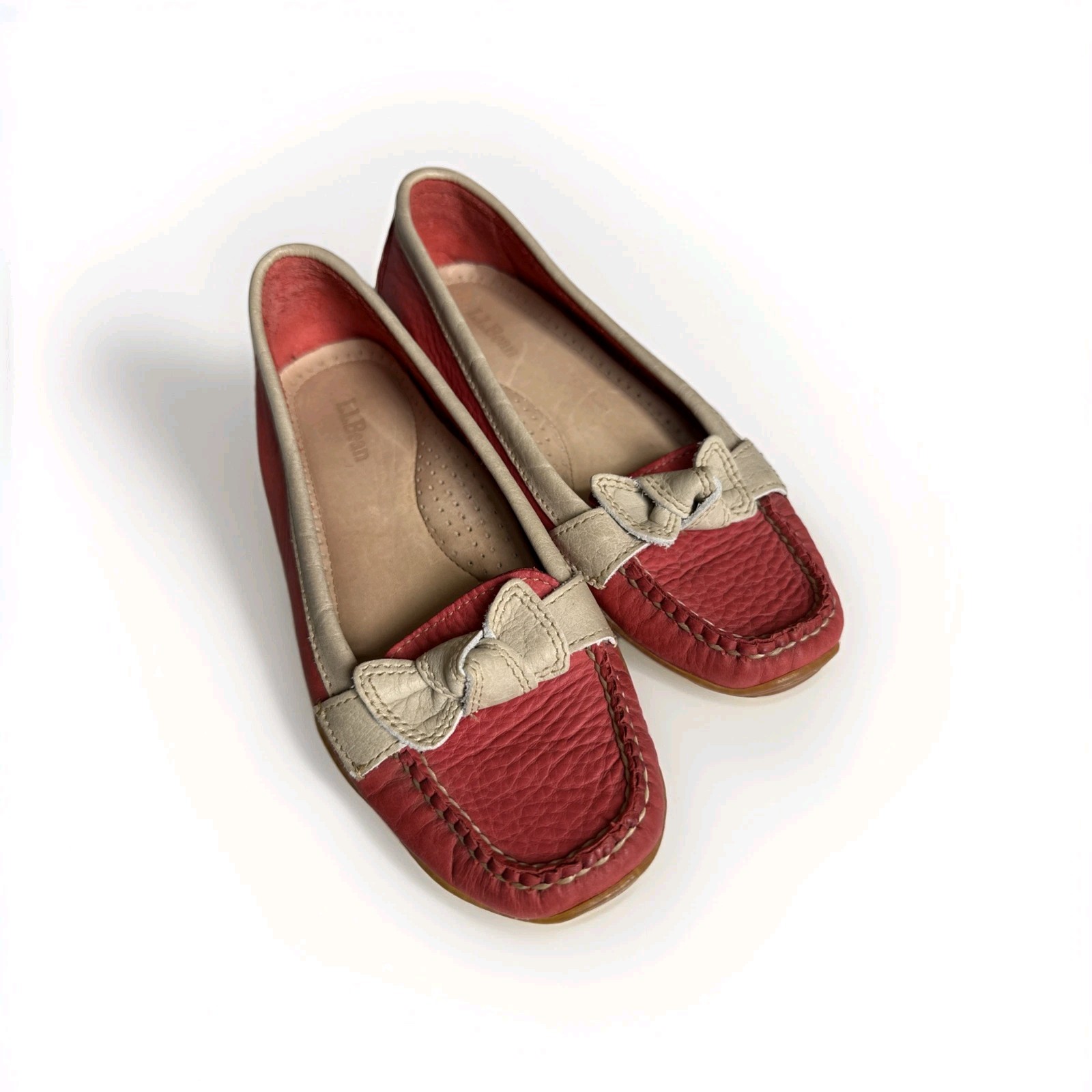 Coral/ Beige Size 6