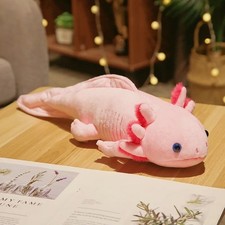 Axolotl Pink 18 Inch Stuffed Animals Toddler Plush Toys Kids Fluffy Dolls Gifts