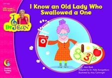I KNOW AN OLD LADY WHO SWALLOWED - Jean Feldman - Acceptable - See condition...