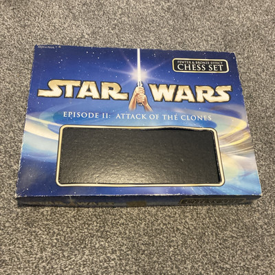 Vintage Star Wars Episode 2 Angriff der Klonkrieger Schachspiel 2002