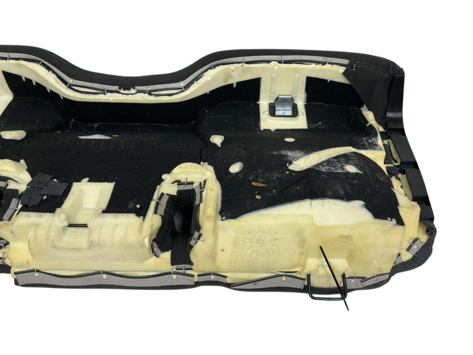 2017-2024 MASERATI LEVANTE REAR BOTTOM SEAT CUSHION PAD BLACK 06701236240