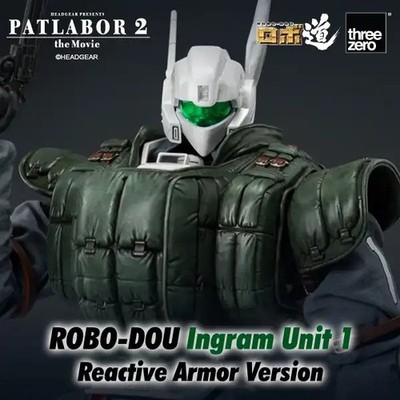 Threezero ROBO-DOU Patlabor 2 The Movie Ingram Unit 1 Reactive Armor Version