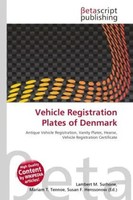 Lambert M. Surhone (U. A.) | Vehicle Registration Plates Of Denmark | Buch