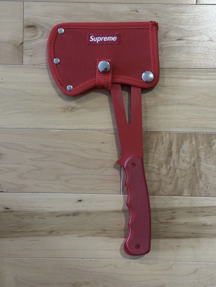 Supreme - Supreme × SOG  Hand Axe Supreme x SOG Hand Axe Red SS18 (SS18A59) - Brand New | eBay