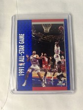 1991-92 Fleer NBA All-Star Game Michael Jordan Barkley Bird Unforgettable #238